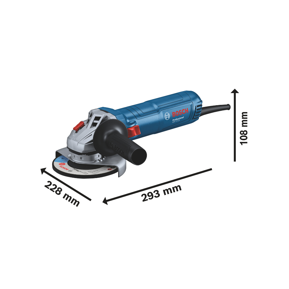 Bosch Angle Grinders GWS 12-125 Thumbnail 5