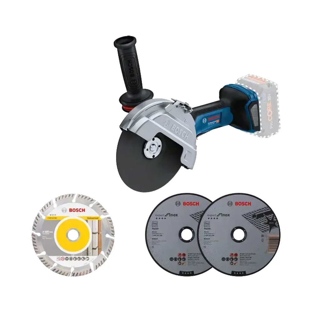 Bosch Angle Grinders GWS 18V-180 P
