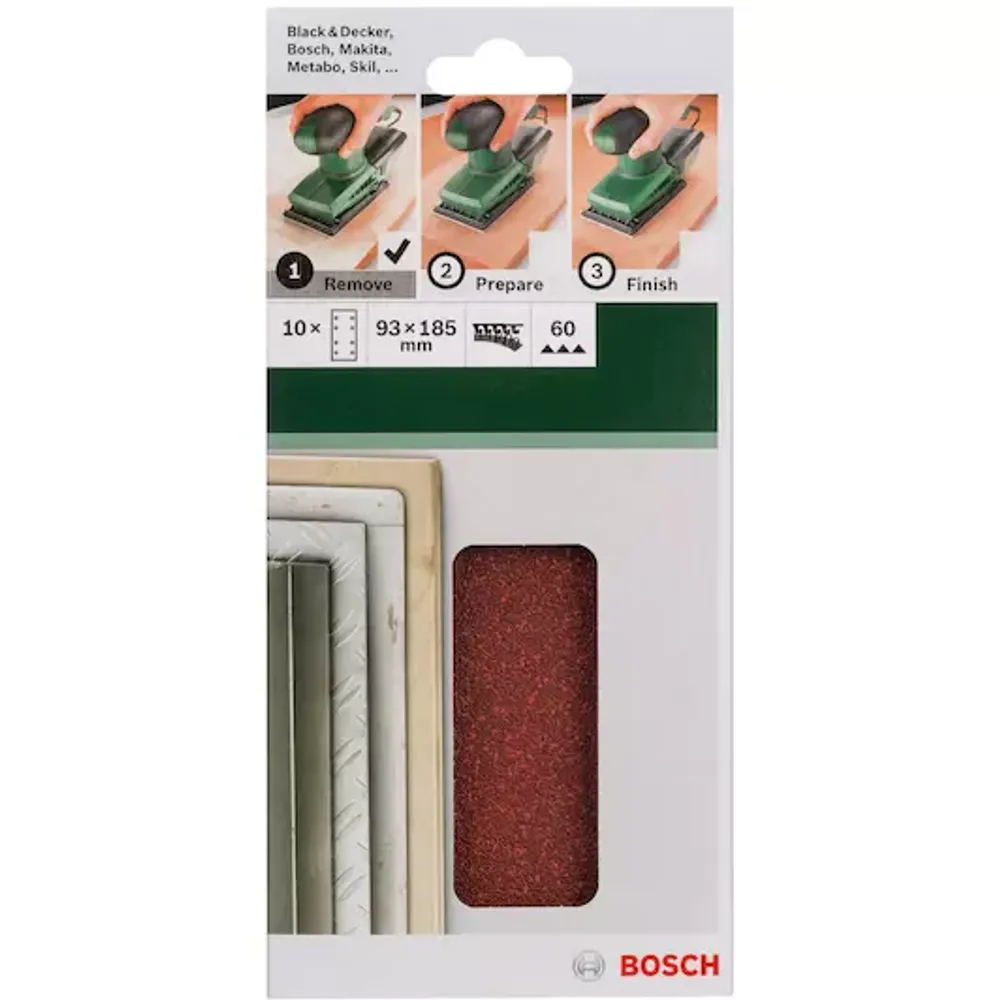 Bosch Sandpaper Sheets PTW2609256A81 Thumbnail 1