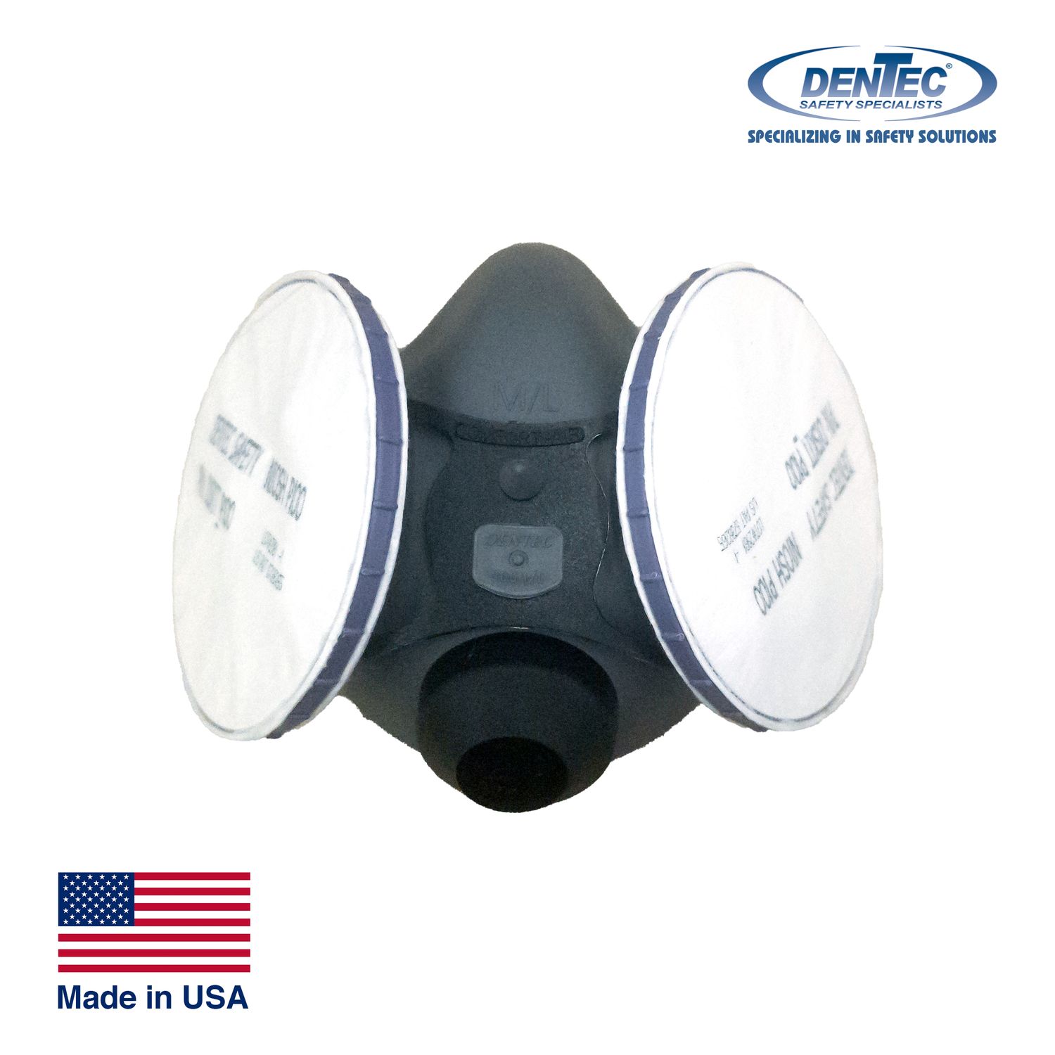 Dentec Safety Specialist Reusable Respirators Comfort-Air 300+P100 DISKIT Thumbnail 1