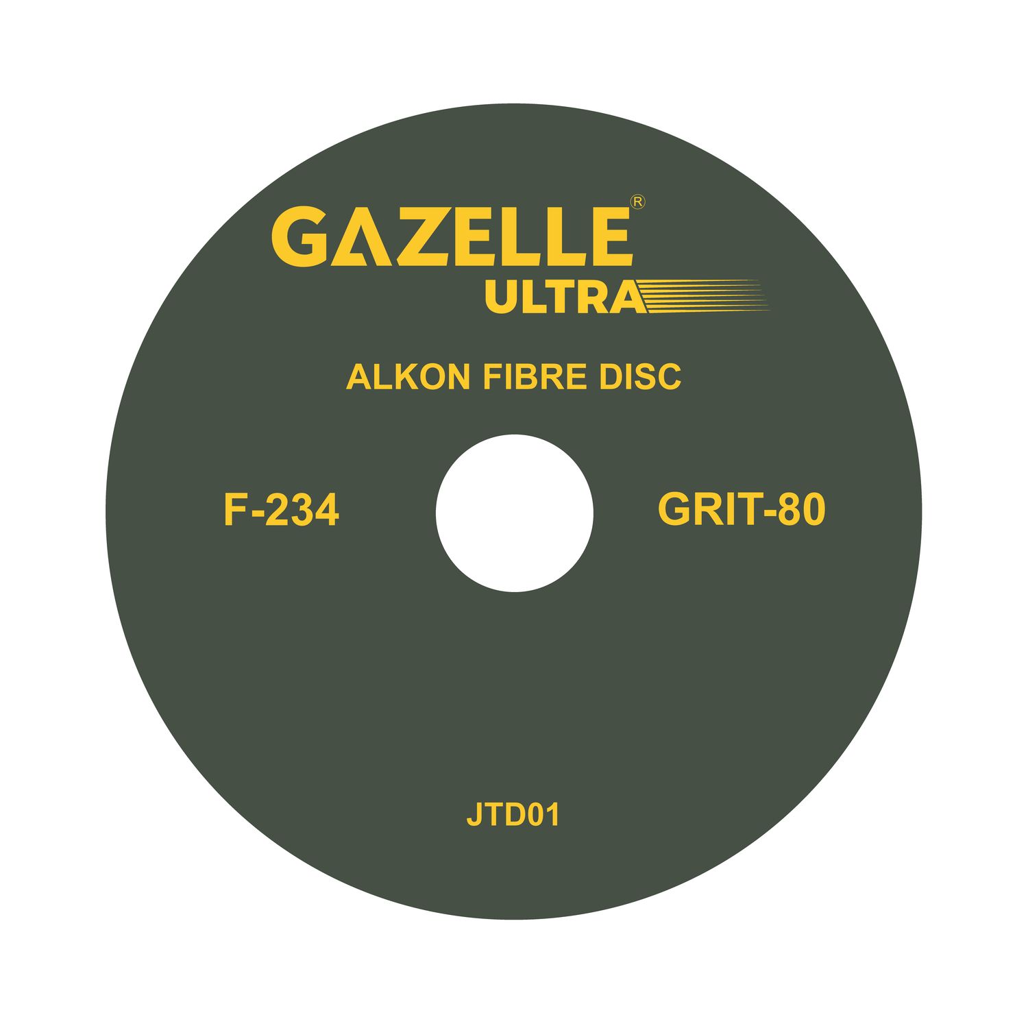 Gazelle Fibre Discs F234/4.5/80 Thumbnail 0