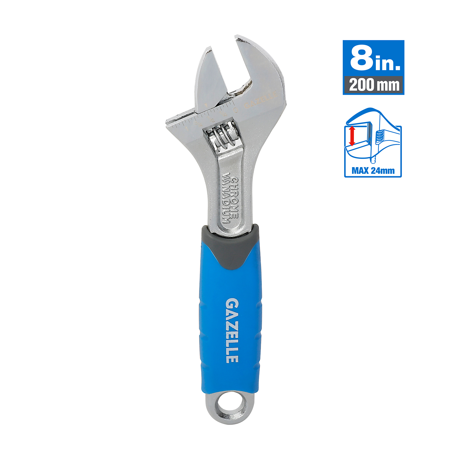 Gazelle Adjustable Wrenches G80162 Thumbnail 1