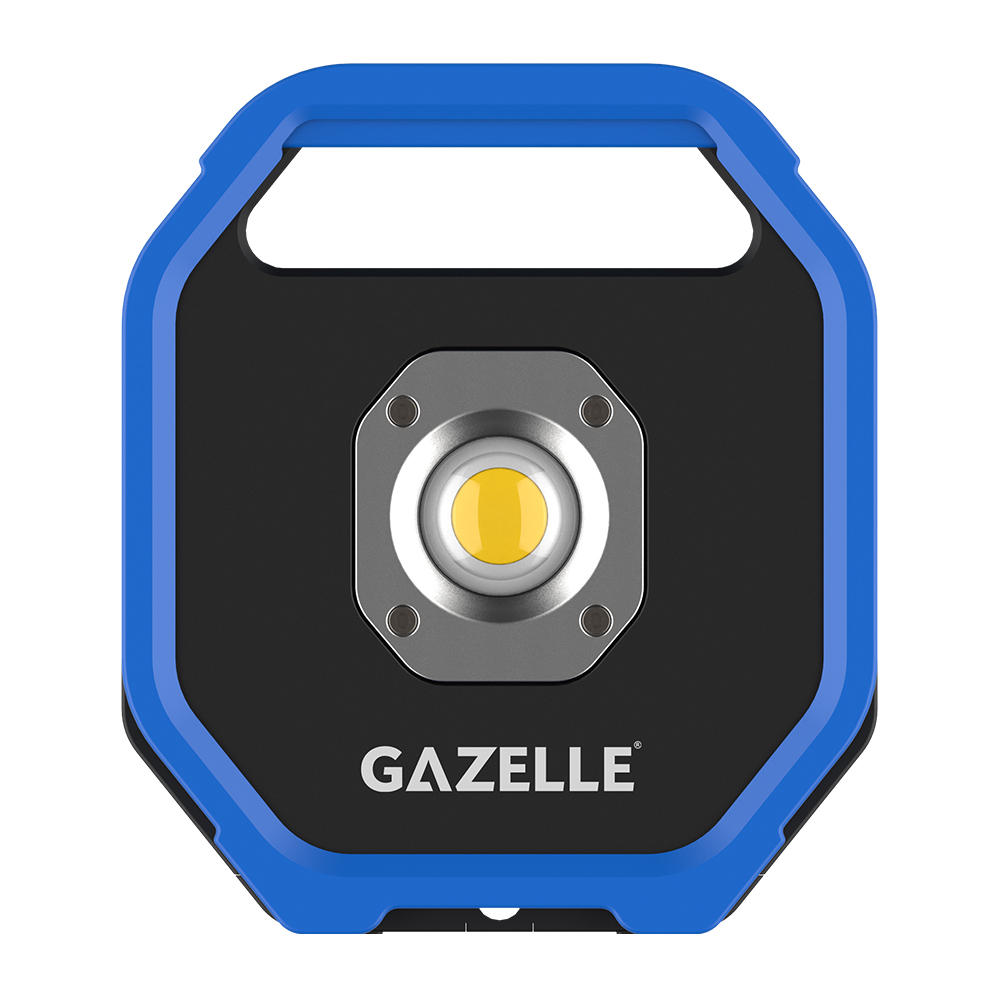 Gazelle G80395 Rechargeable Site Lamp with Stand 1100 Lumen, COB