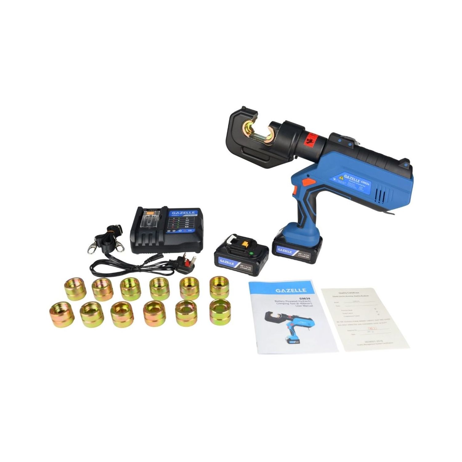 Gazelle Cordless Hydraulic Crimpers G9634-N Thumbnail 7