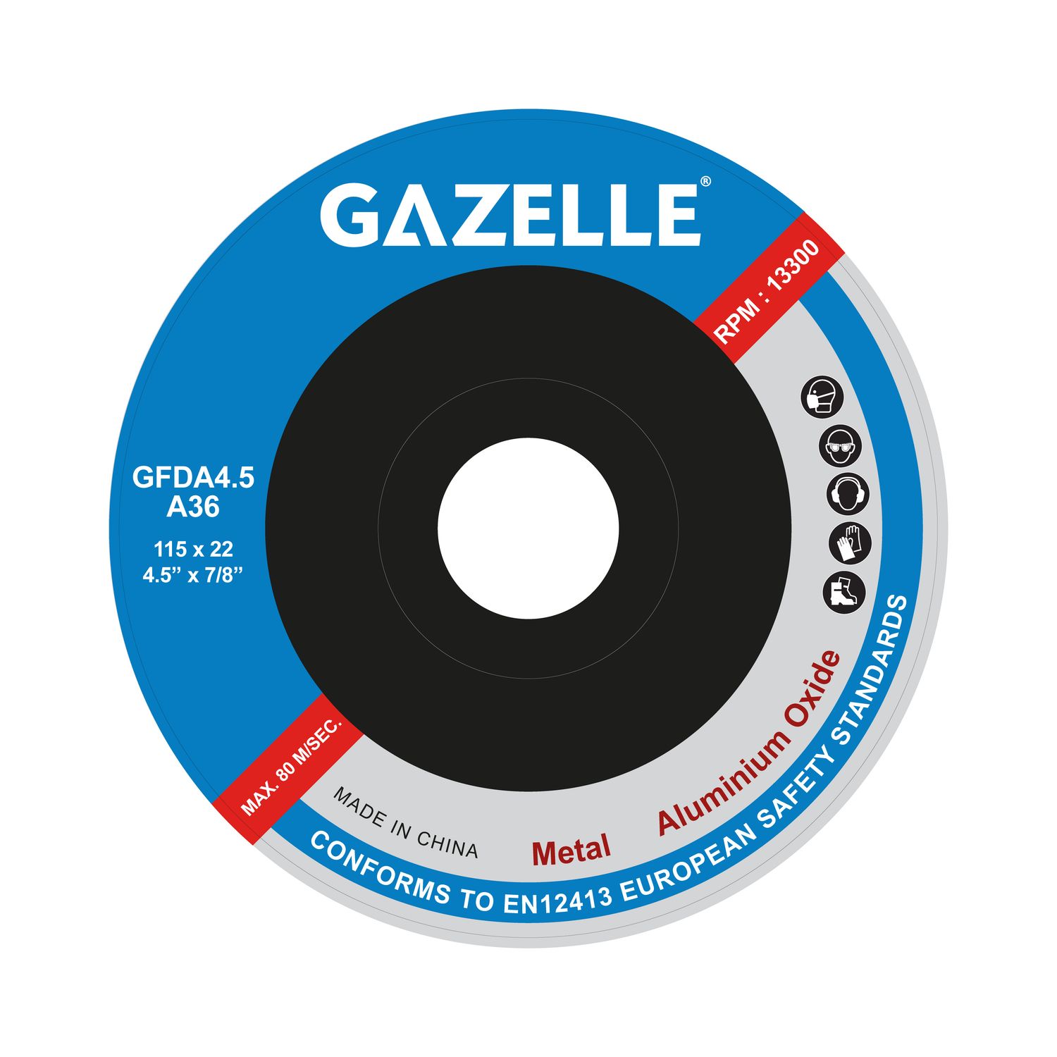 Gazelle Flap Discs GFDA4536G Thumbnail 0