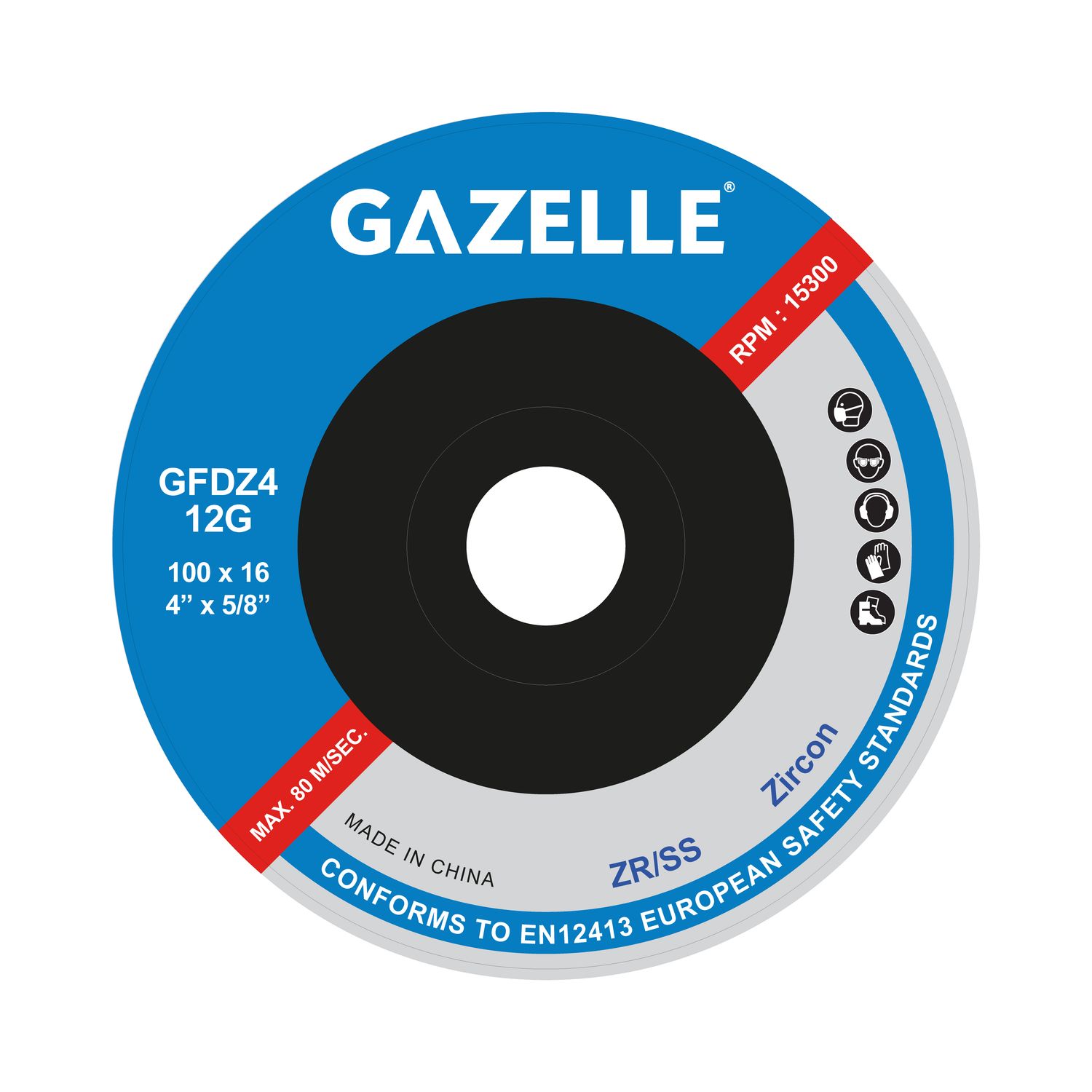 Gazelle Flap Discs GFDZ412G Thumbnail 0