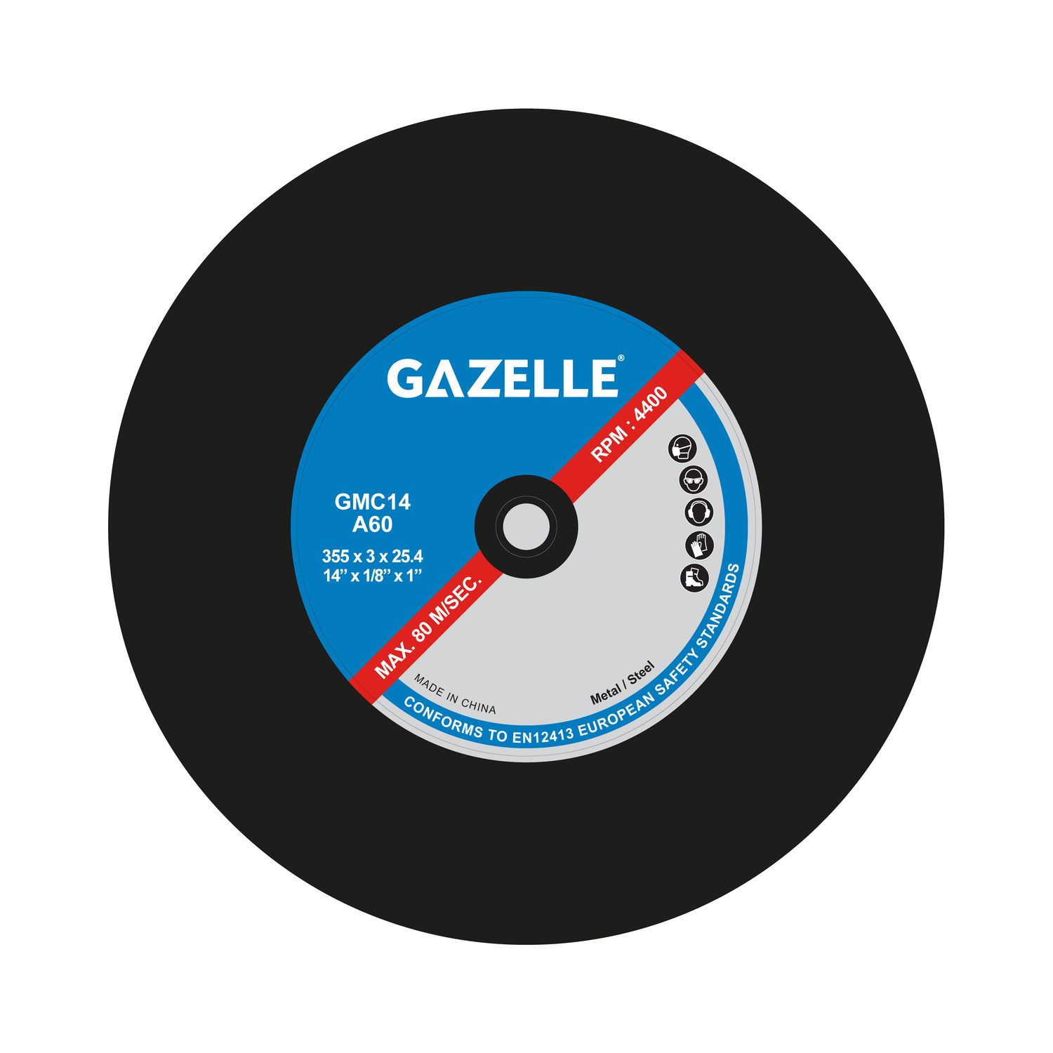 Gazelle Metal Cutting Discs GMC14 Thumbnail 0