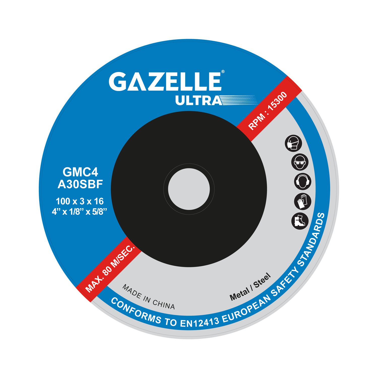 Gazelle Metal Cutting Discs GMC4-ULTRA Thumbnail 0