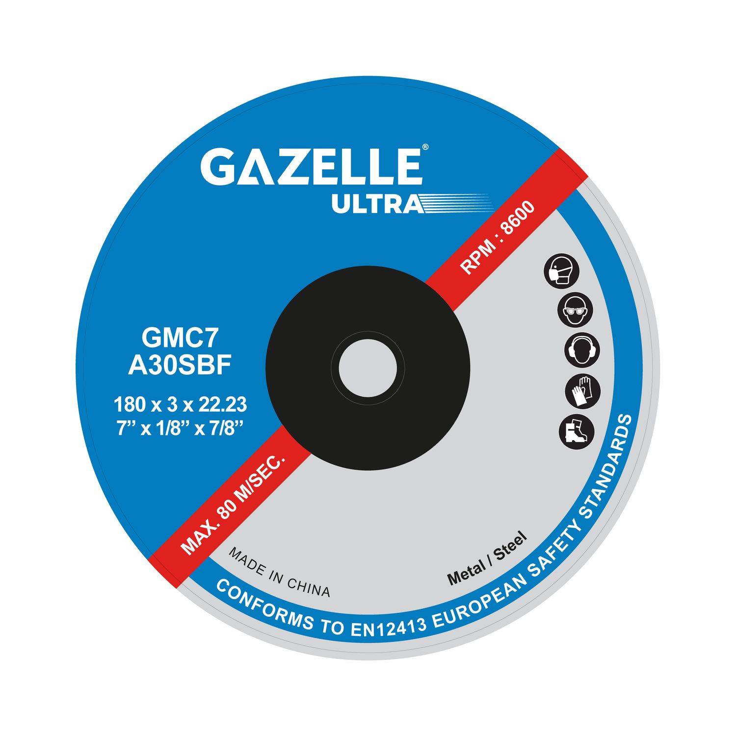 Gazelle Metal Cutting Discs GMC7-ULTRA Thumbnail 0