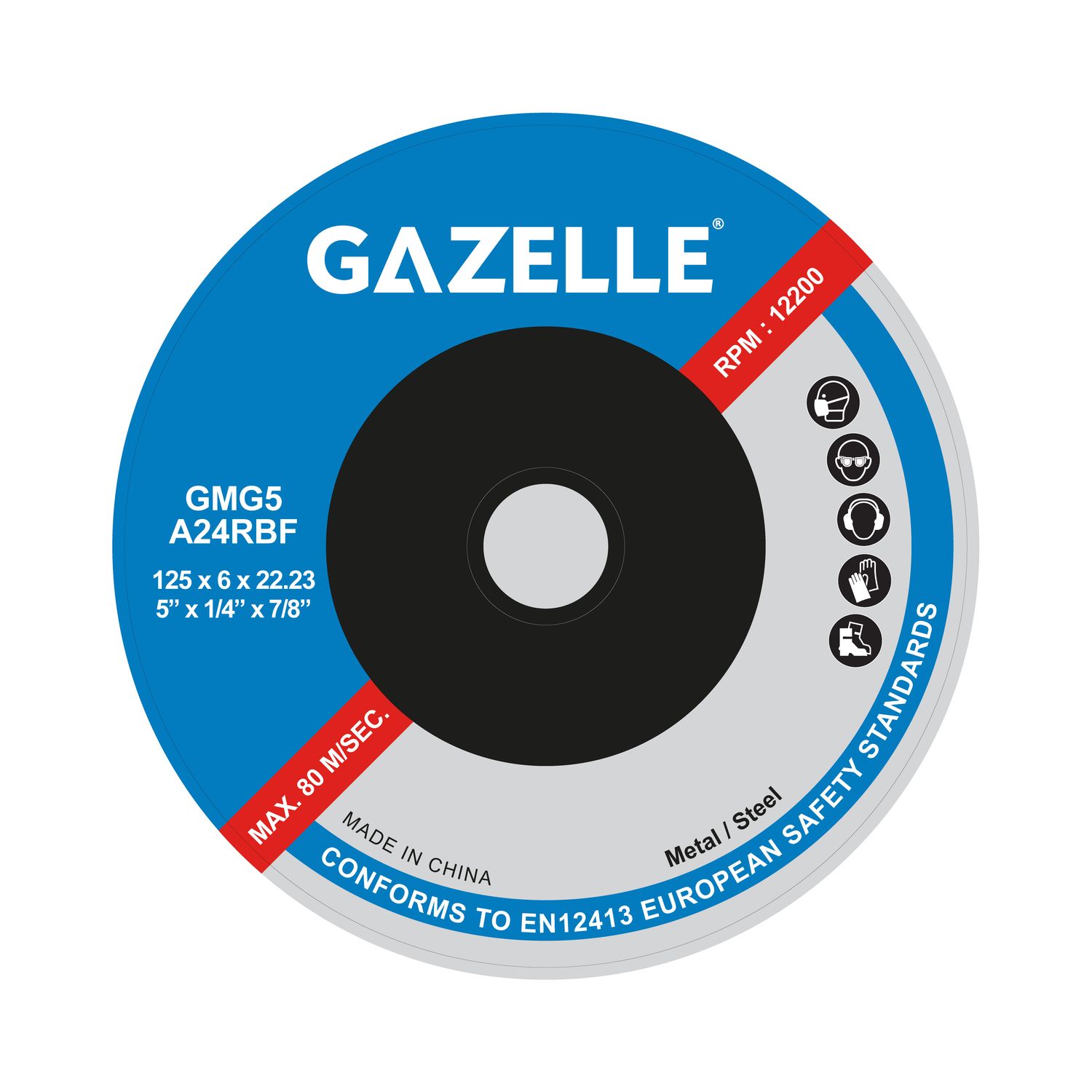 Gazelle Metal Grinding Discs GMG5 Thumbnail 0