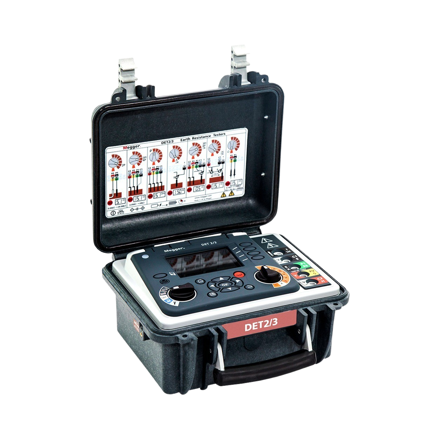 Megger Earth Ground Testers DET2/3-KIT