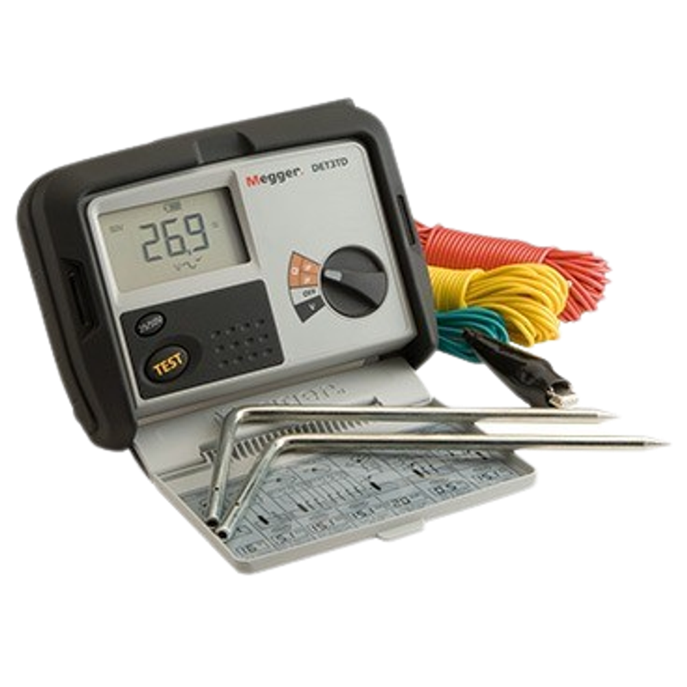 Megger Earth Ground Testers DET3TD