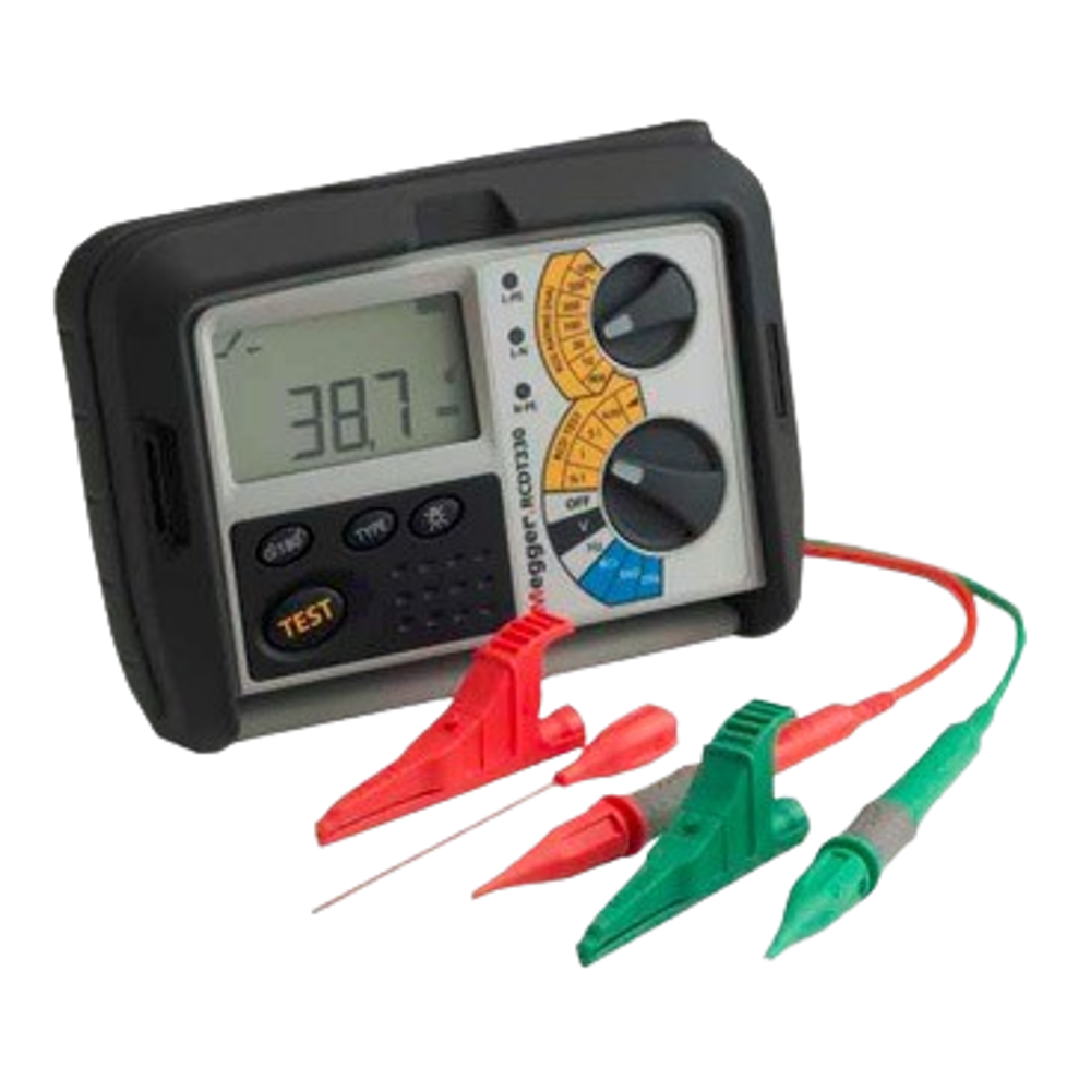 Megger Loop And Rcd Testers RCDT330-EN-BS