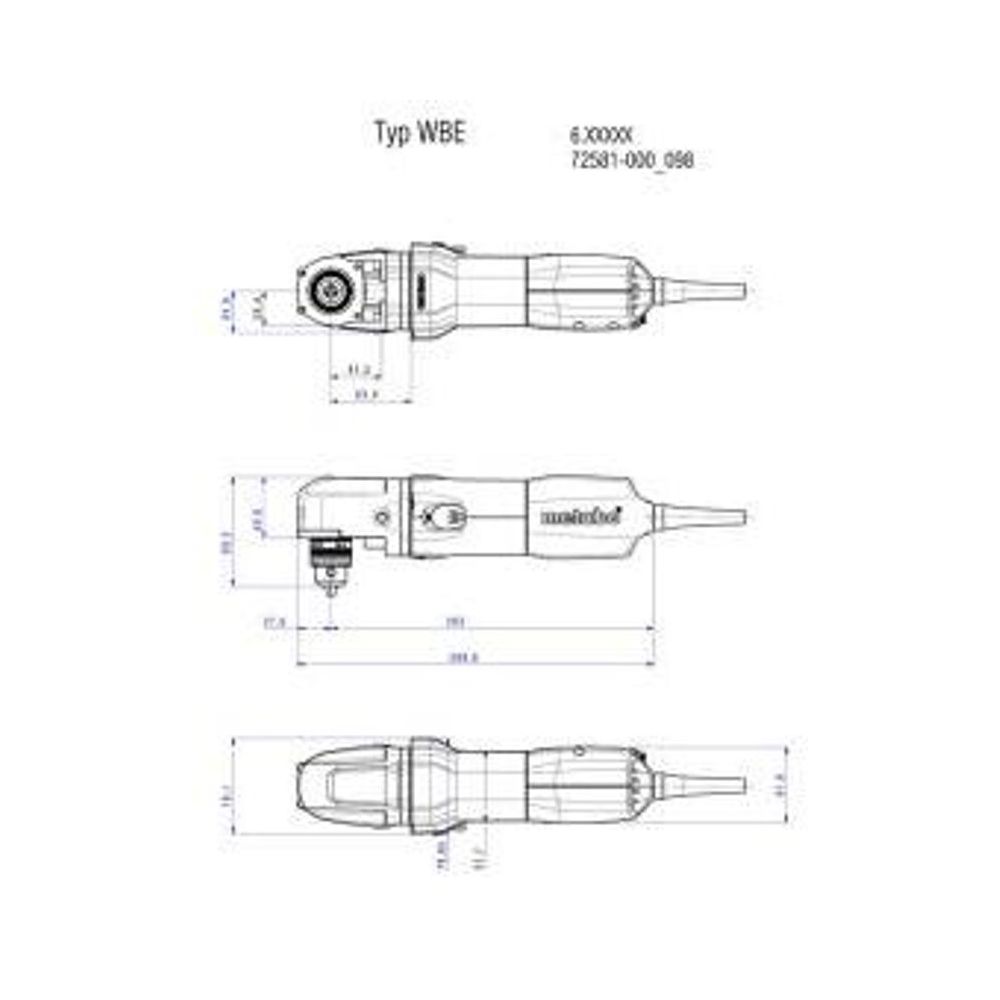 Metabo Angle Drills 600512000 Thumbnail 1