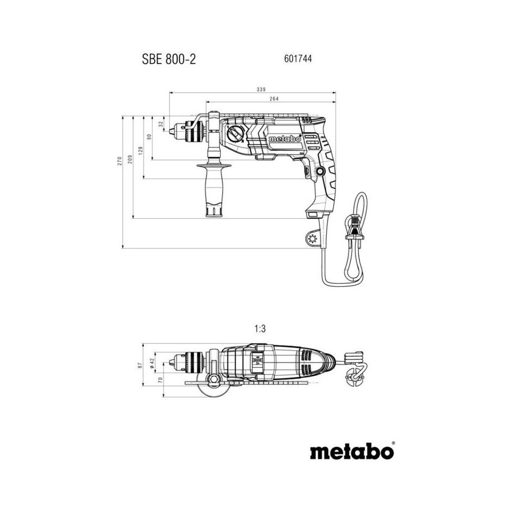 Metabo Hammer Drills 601744620 Thumbnail 3