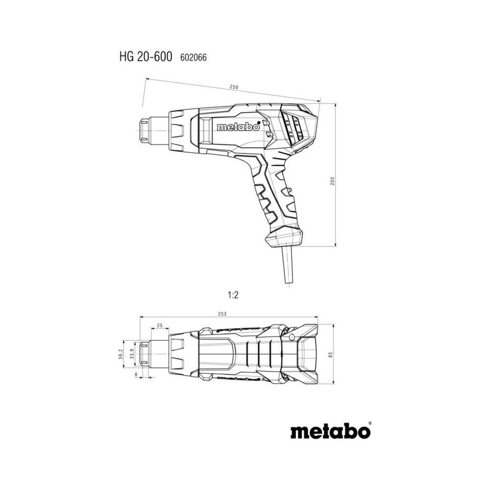 Metabo Heat Guns 602066420 Thumbnail 2