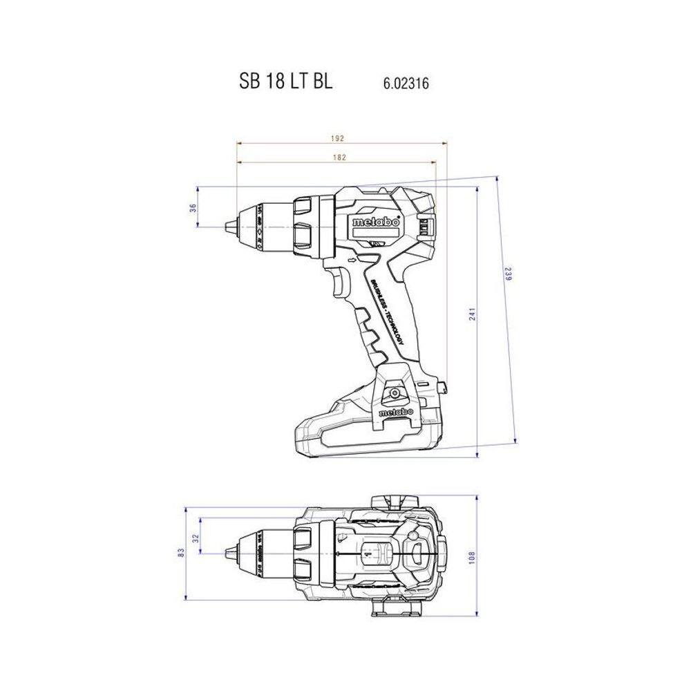 Metabo Hammer Drills 602316840 Thumbnail 1