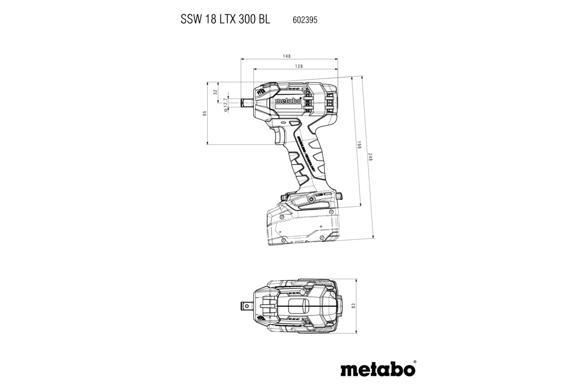 Metabo Impact Wrenches 602395840 Thumbnail 4