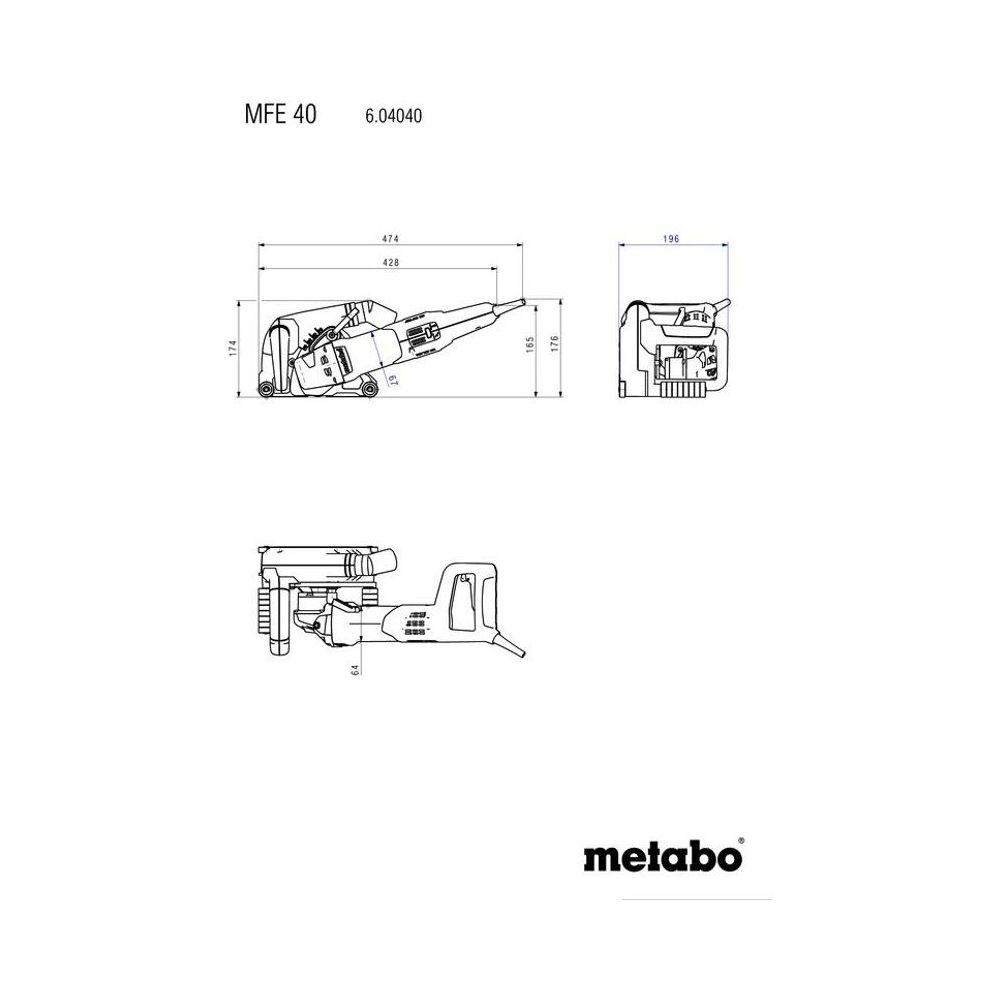 Metabo Wall Chasers 604040500 Thumbnail 9