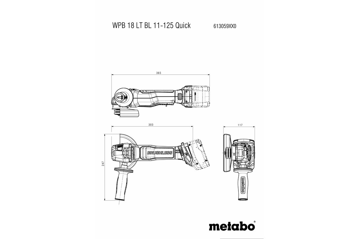 Metabo Angle Grinders 613059840 Thumbnail 11