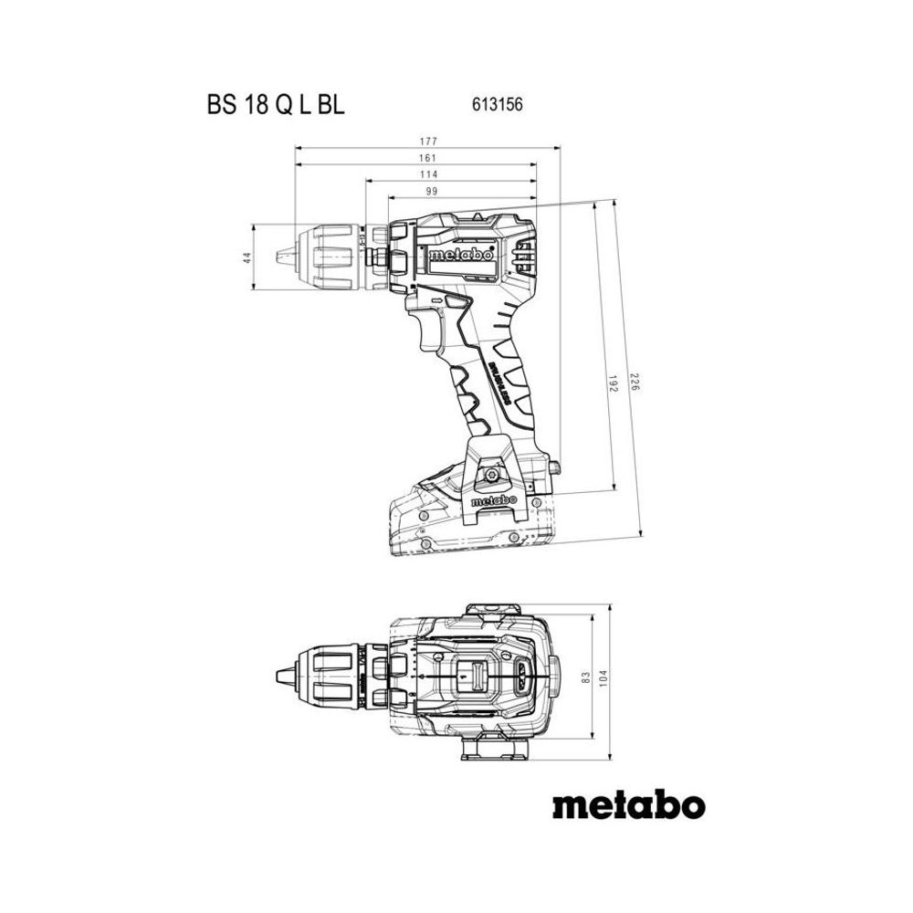Metabo Electric Screw Drivers 613156800 Thumbnail 10