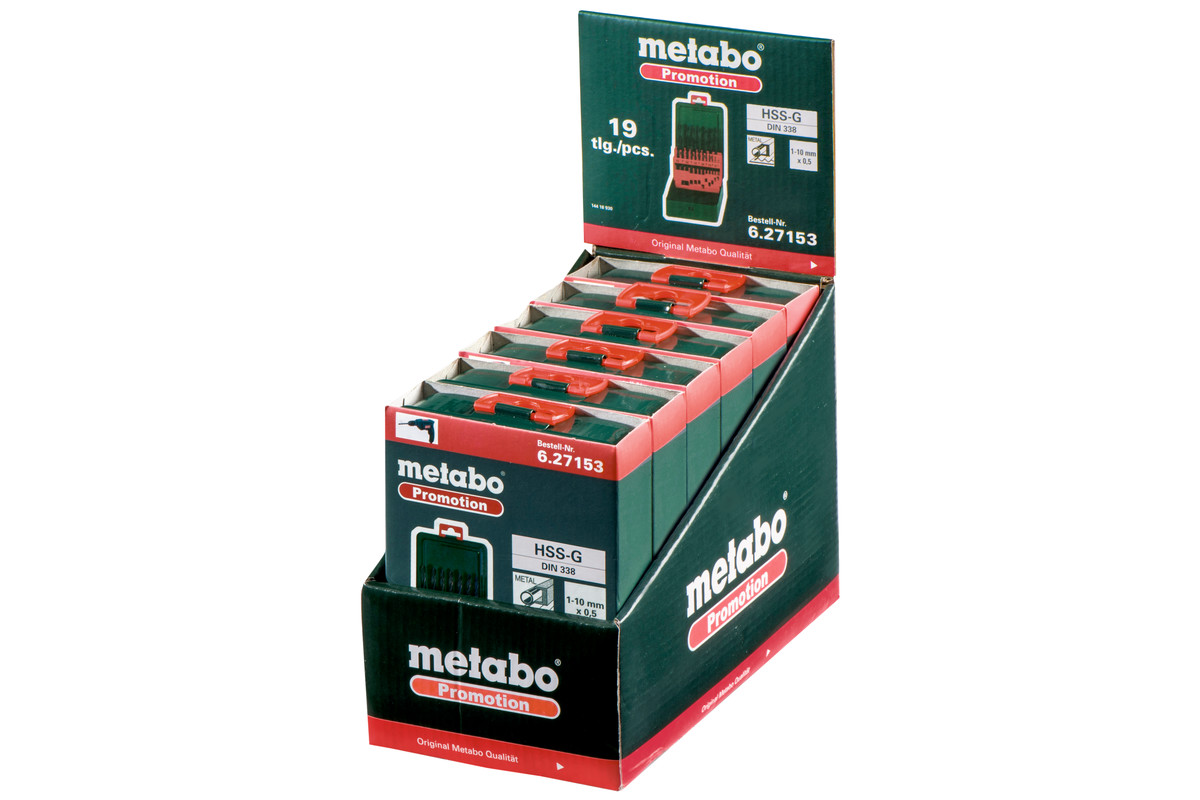 Metabo Metal Drill Bit Sets 627153000 Thumbnail 1