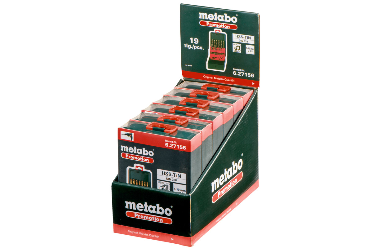 Metabo Metal Drill Bit Sets 627156000 Thumbnail 1