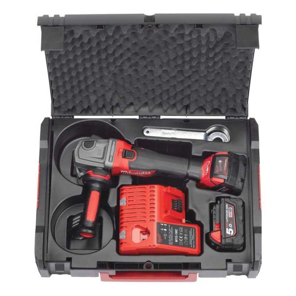 Milwaukee Angle Grinders M18CAG125X-502X Thumbnail 2