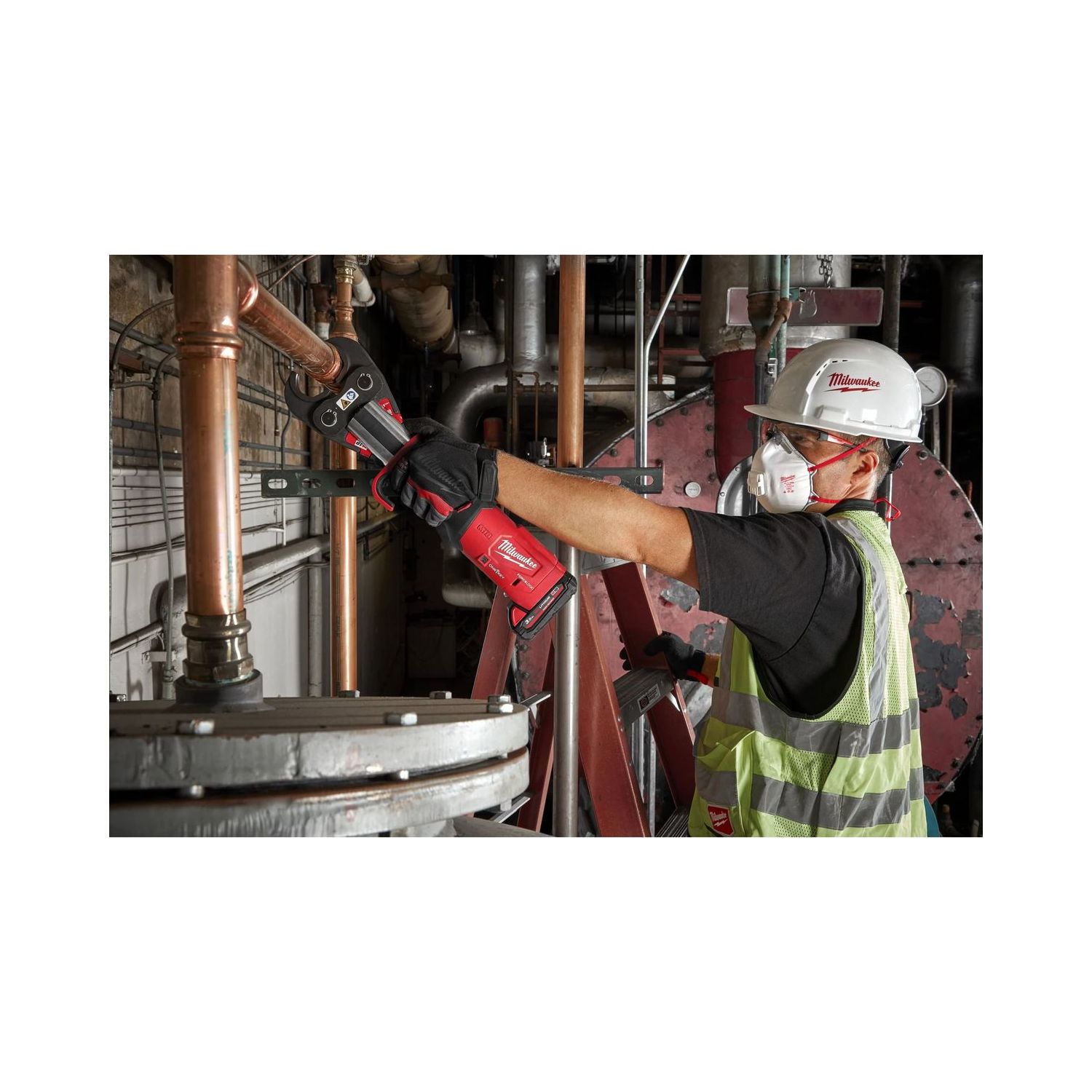 Milwaukee Pipe Press Tools M18ONEBLHPT-302C Thumbnail 2