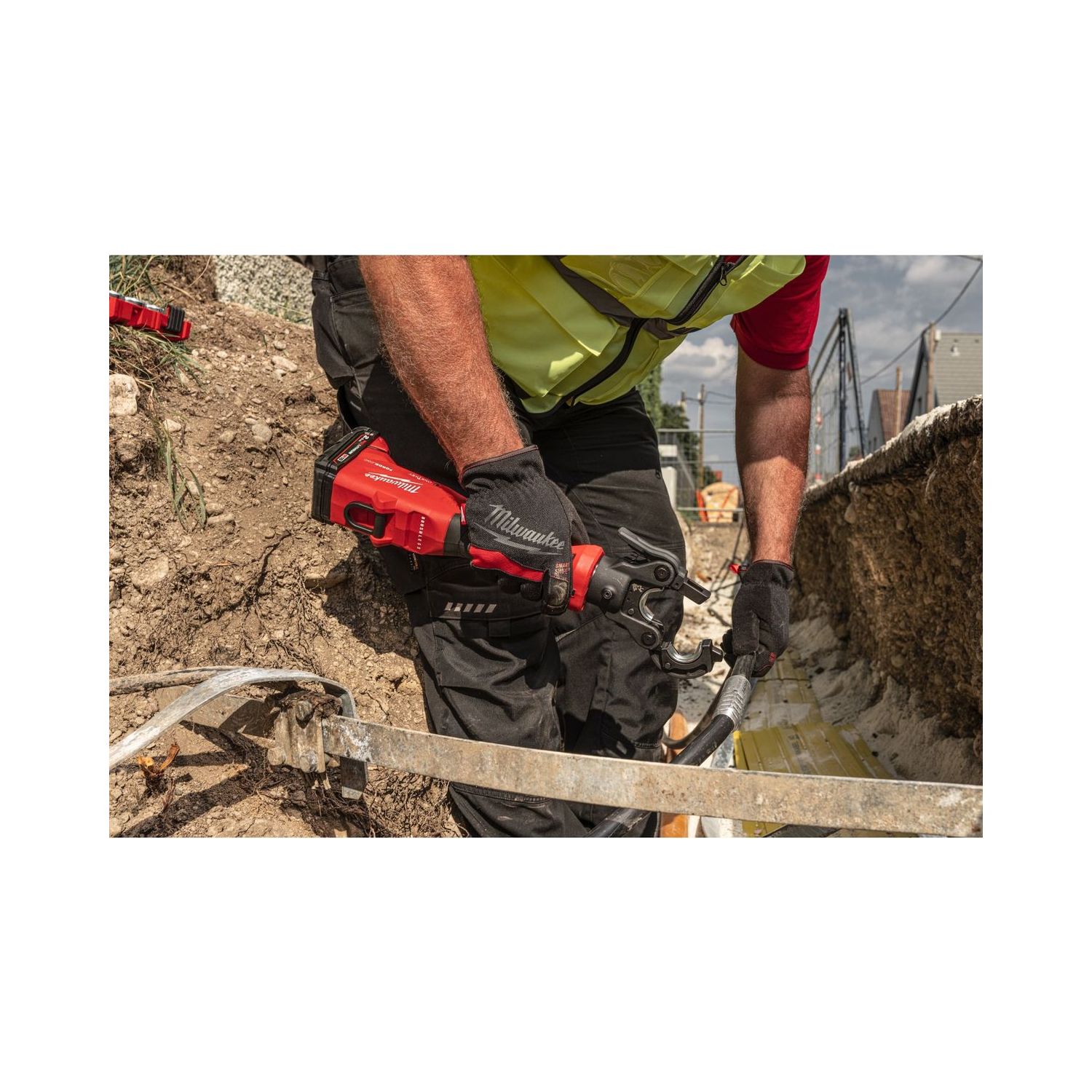 Milwaukee Cordless Hydraulic Crimpers M18ONEHCCT60-0C Thumbnail 12