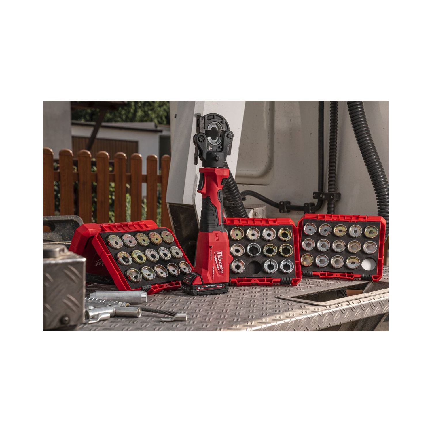 Milwaukee Cordless Hydraulic Crimpers M18ONEHCCT60-0C Thumbnail 19