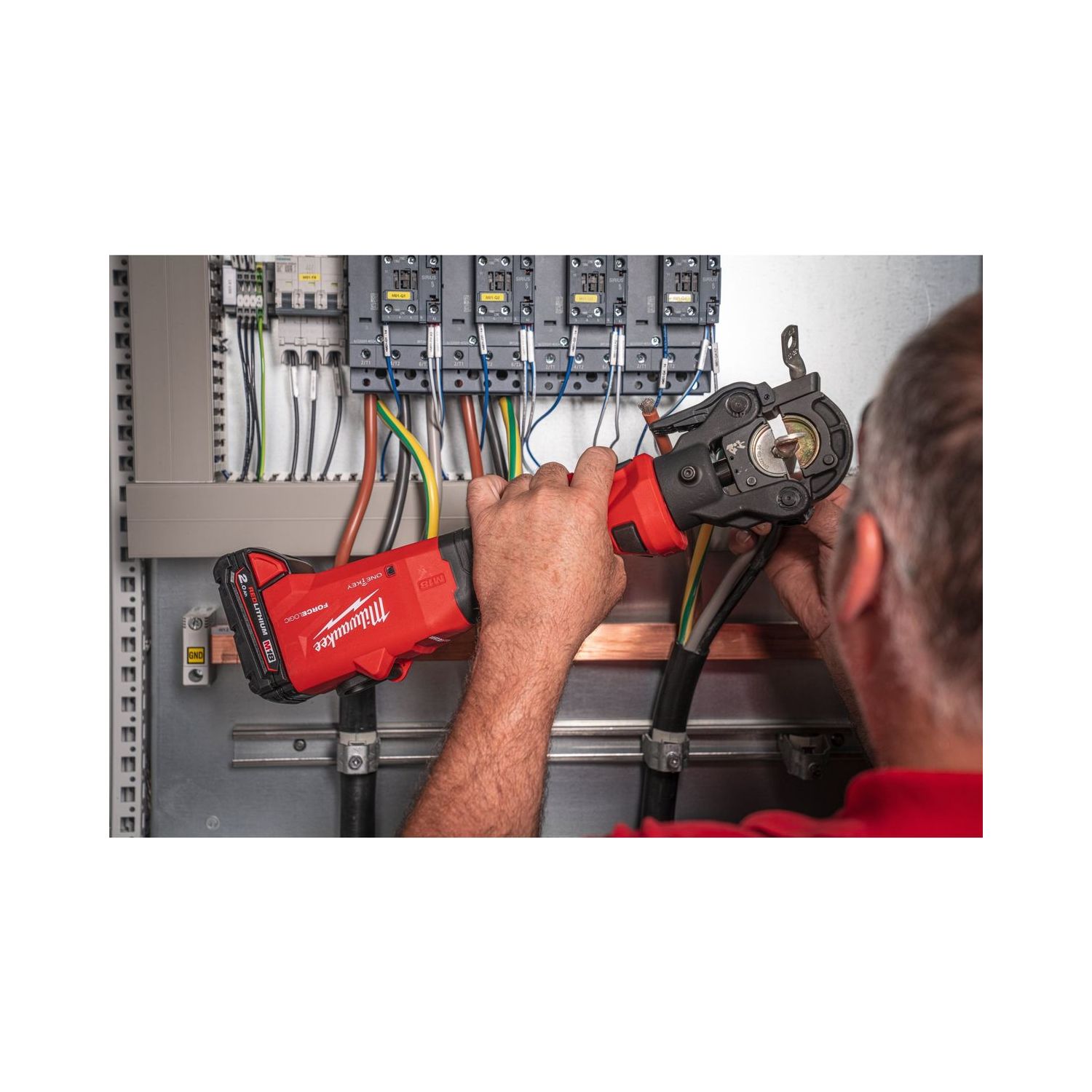 Milwaukee Cordless Hydraulic Crimpers M18ONEHCCT60-0C Thumbnail 6