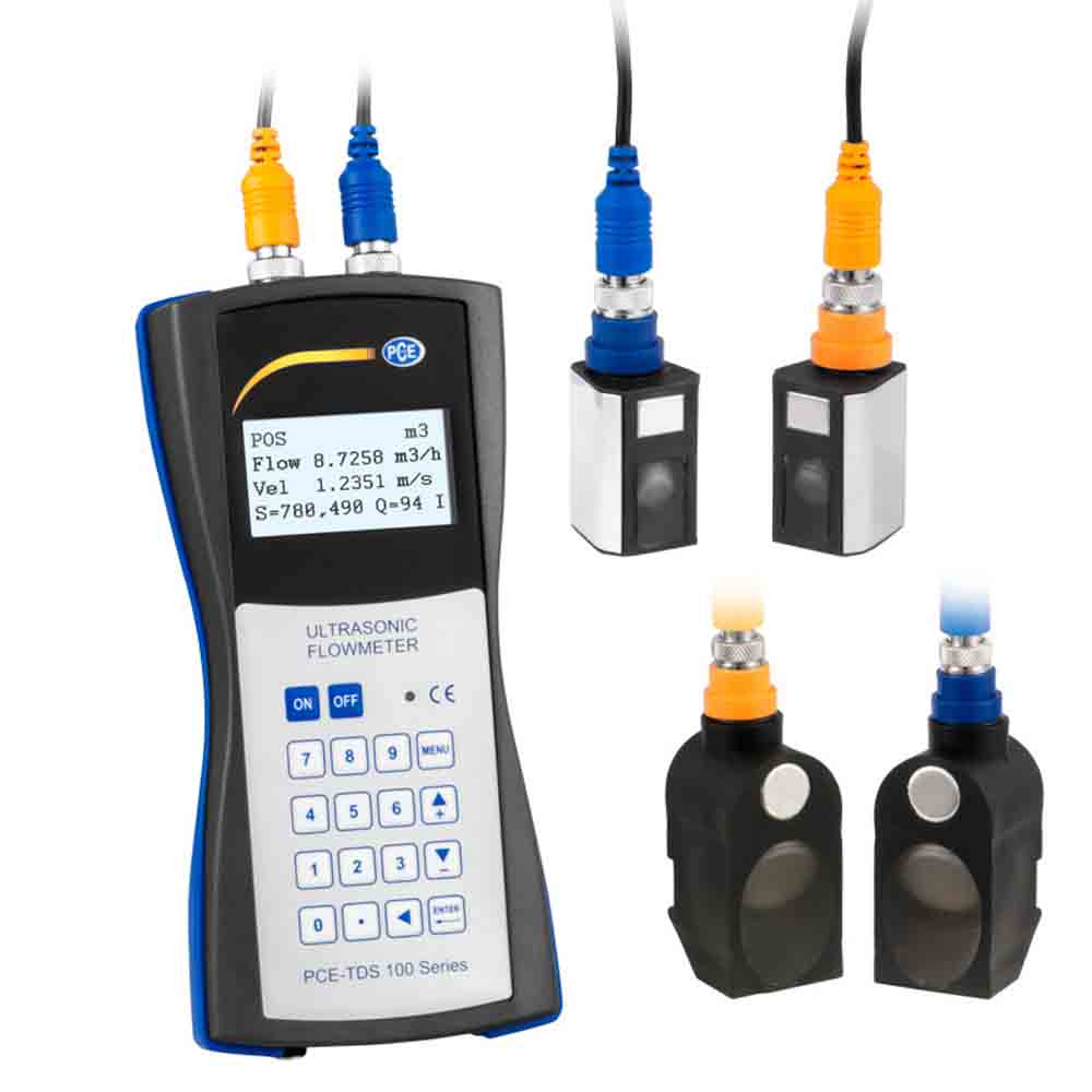 PCE Instruments Ultrasonic Flow Meters TDS 100HSH Thumbnail 0