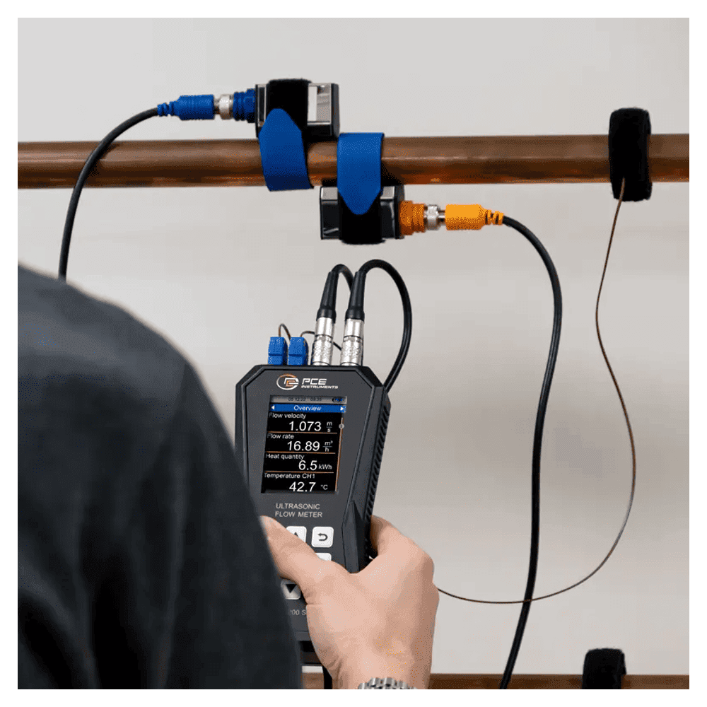 PCE Instruments Ultrasonic Flow Meters TDS 200+ SM Thumbnail 6