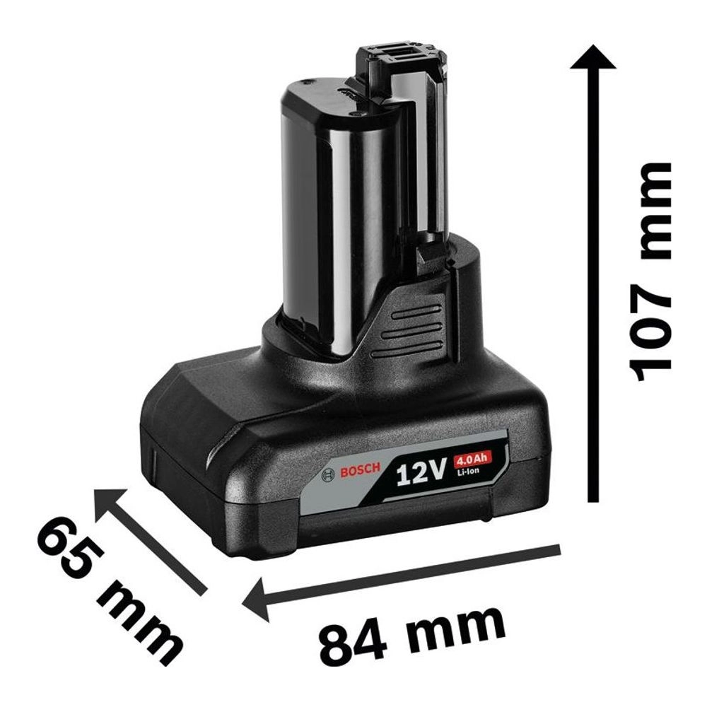 Bosch Cordless Batteries GBA 12V 4.0Ah Thumbnail 1