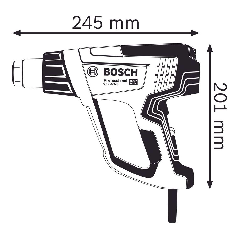 Bosch Heat Guns GHG 20-63 Thumbnail 4