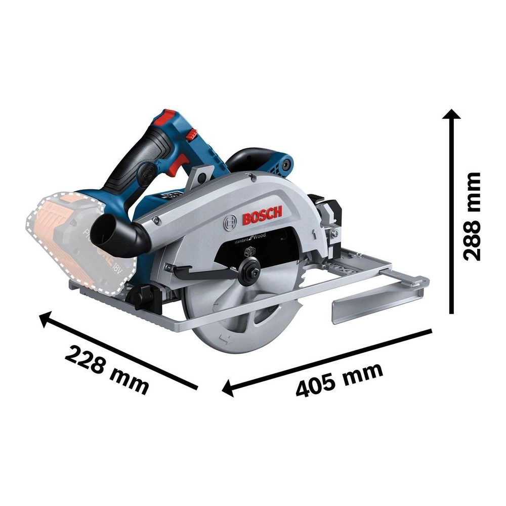 Bosch Circular Saws GKS 18V-68 GC Thumbnail 1