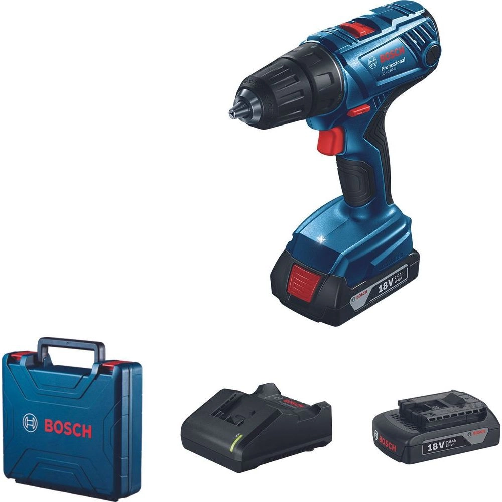 Bosch Drill Drivers GSR 180-LI KIT Thumbnail 0