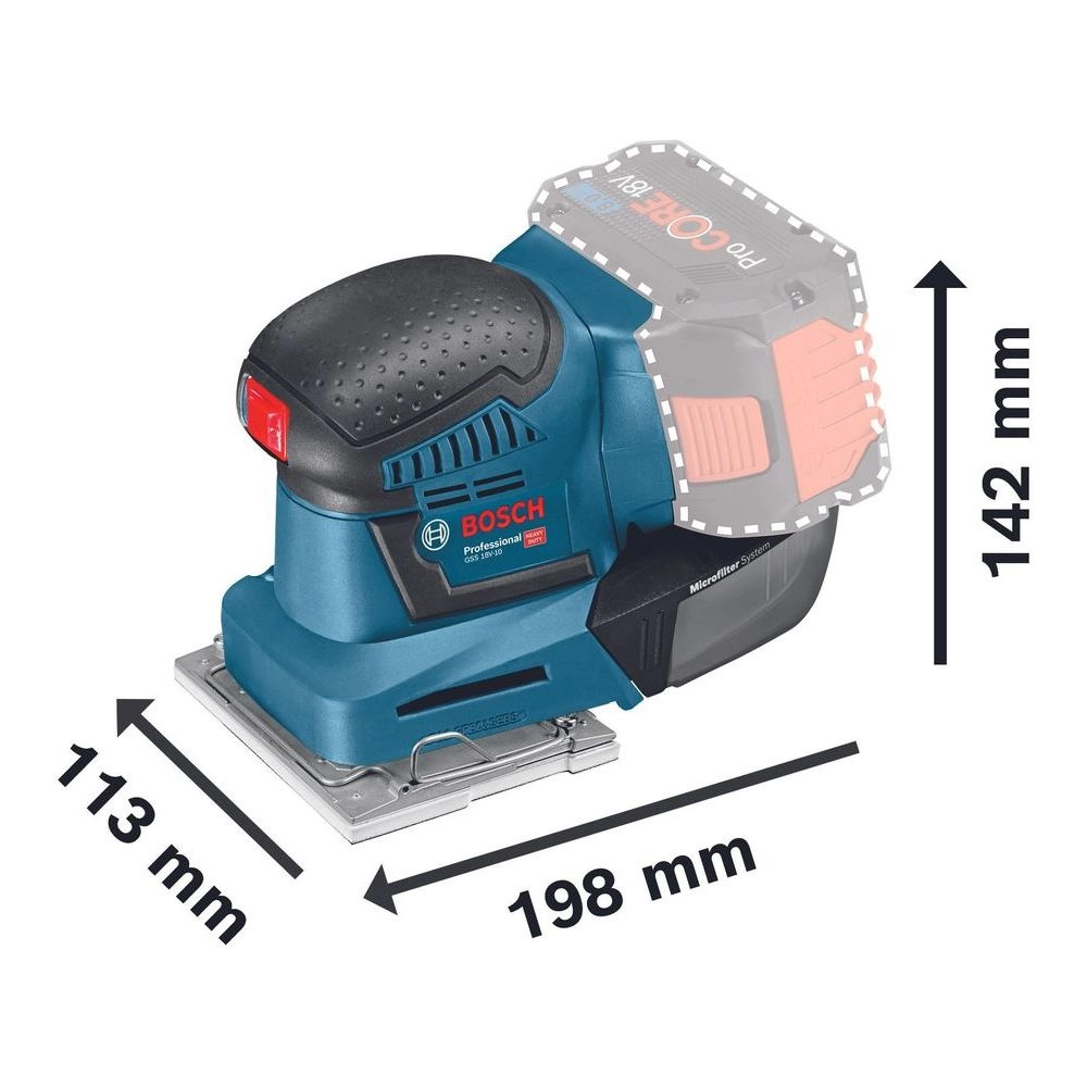 Bosch Sanders GSS 18V-10 Thumbnail 2