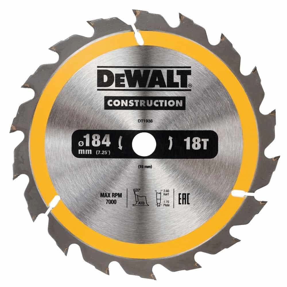 Dewalt Wood Circular Saw Blades DT1938-QZ Thumbnail 0