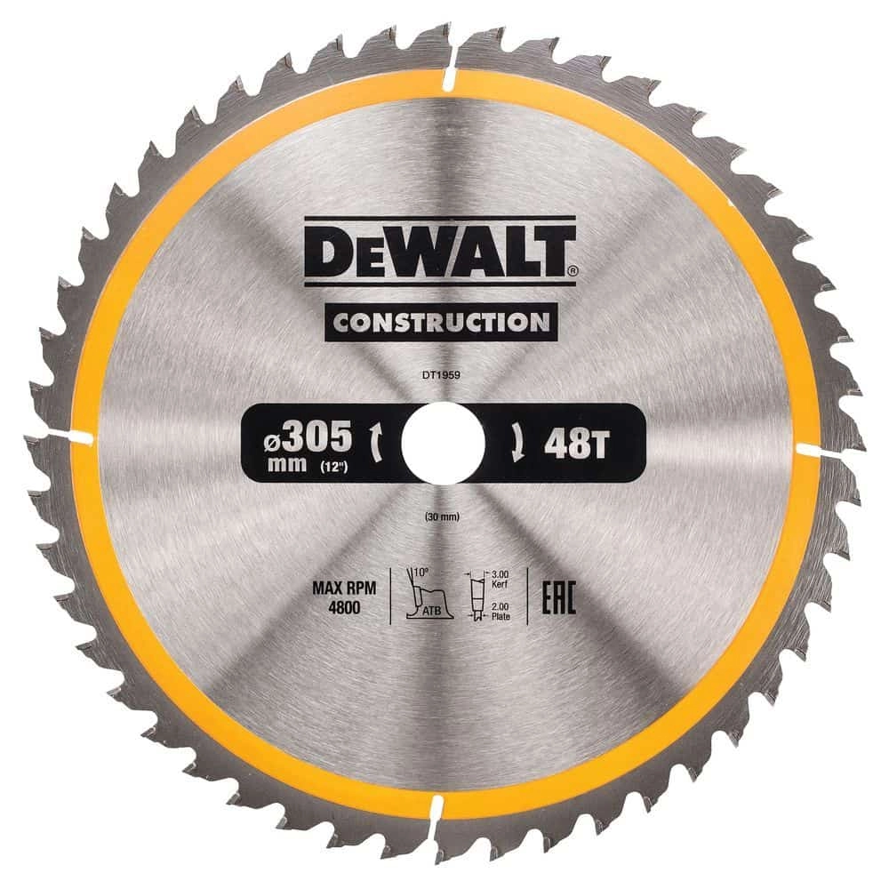 Dewalt Wood Circular Saw Blades DT1959-QZ Thumbnail 0