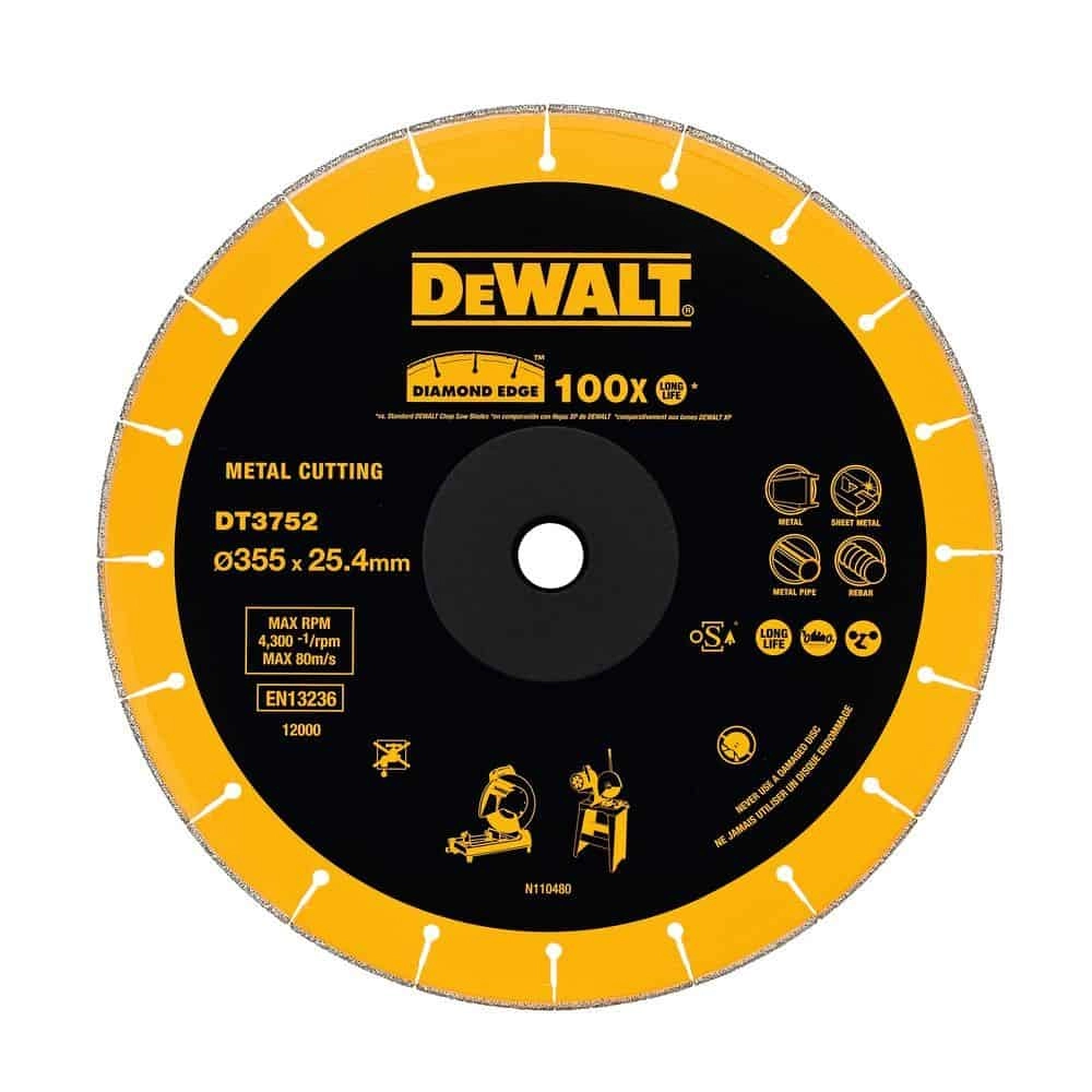 Dewalt Metal Cutting Discs DT3752-QZ Thumbnail 0