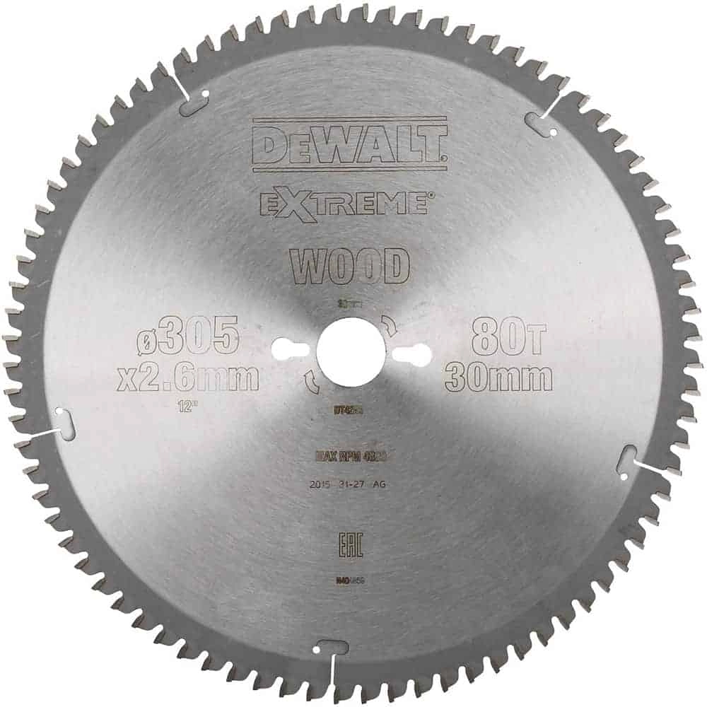 Dewalt Aluminium Circular Saw Blades DT4283-QZ Thumbnail 0