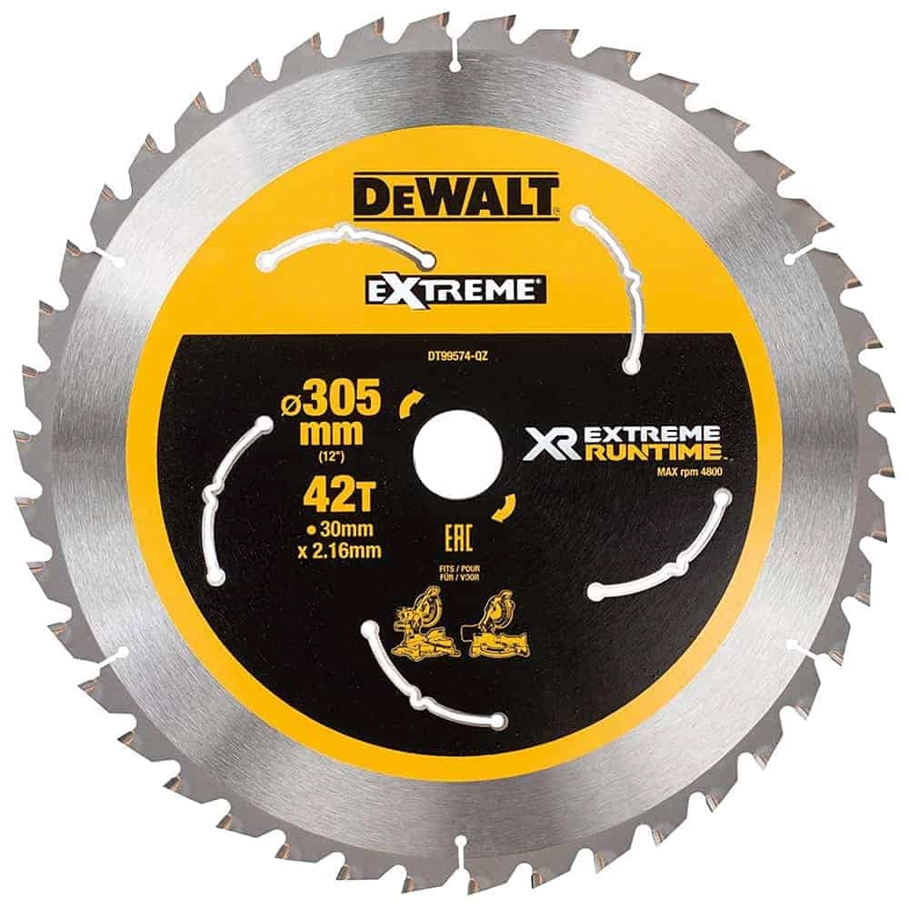 Dewalt Wood Circular Saw Blades DT99574-QZ Thumbnail 0