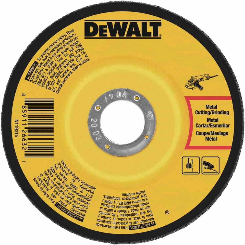 Dewalt Stainless Steel Grinding Discs DWA4500SIA-AE Thumbnail 0
