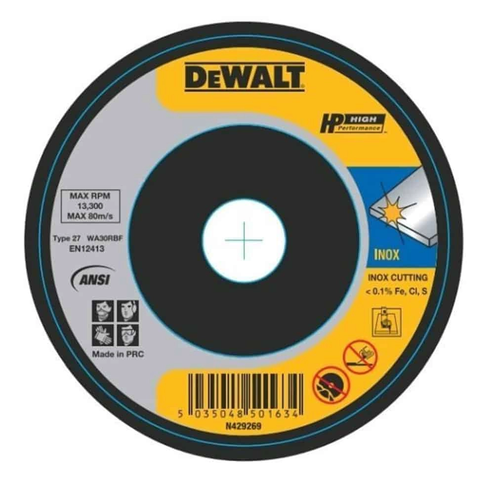 Dewalt Stainless Steel Cutting Discs DWA4525SIA-AE Thumbnail 1