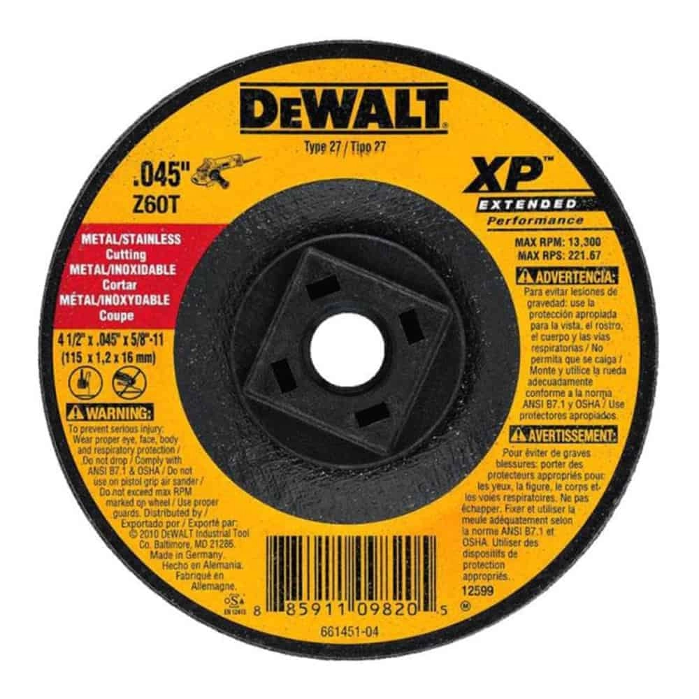 Dewalt Stainless Steel Cutting Discs DWA8060SIA-AE Thumbnail 0