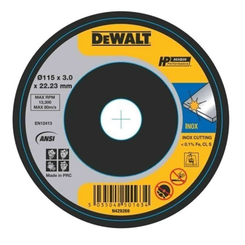 Dewalt Stainless Steel Cutting Discs DWA8062SIA-AE Thumbnail 0