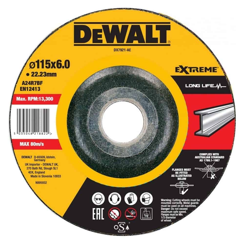 Dewalt Metal Grinding Discs DX7921-AE Thumbnail 0