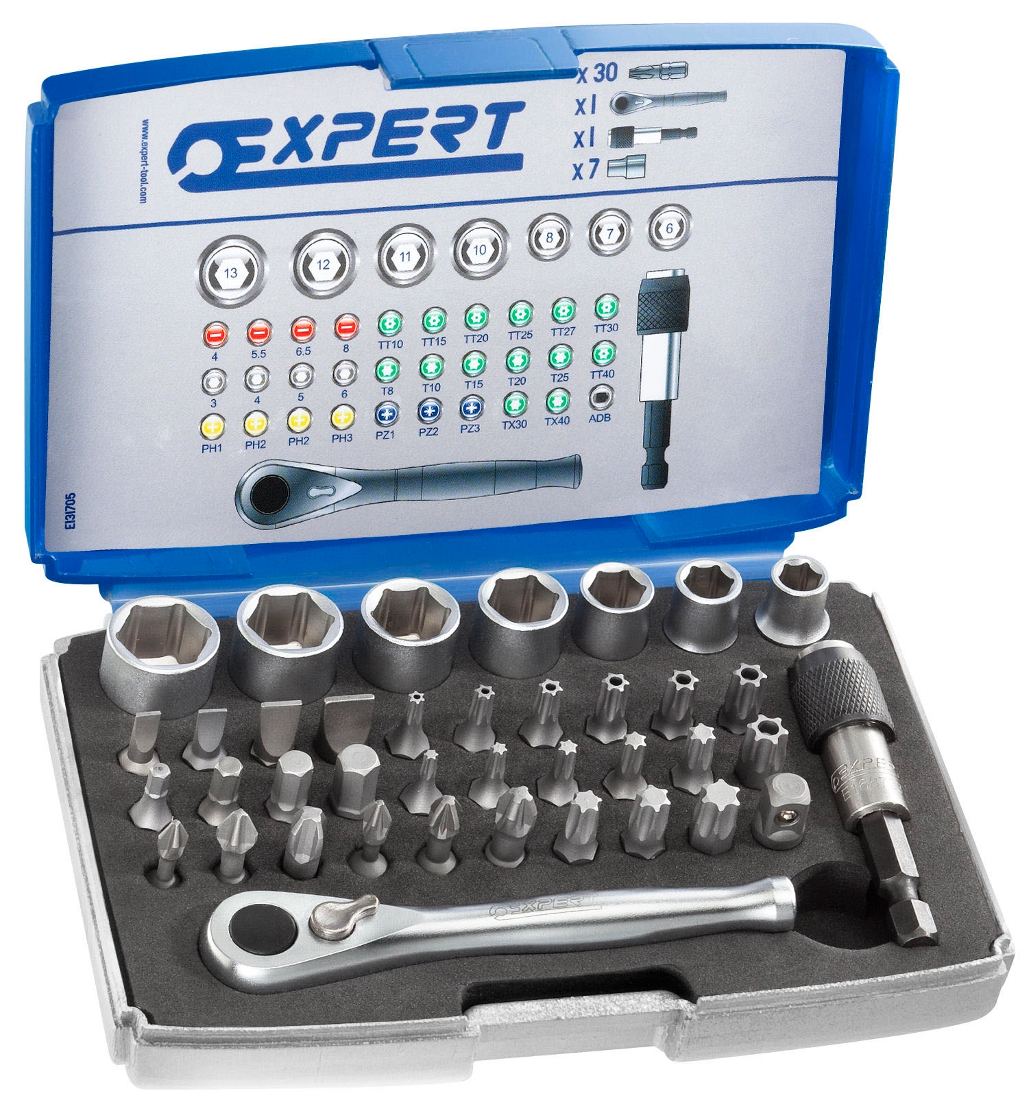 Expert Screwdriver Bits And Accessories E131705 Thumbnail 0